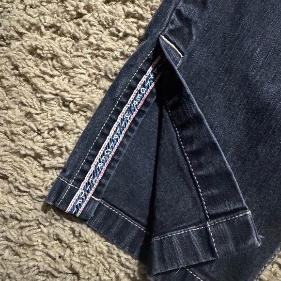 Tommy Hilfiger Dark Blue Ankle Jeans Capris - Picture 2 of 7